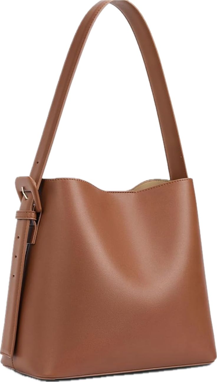 Sheeva Vegan Leather Bucket Shoulde