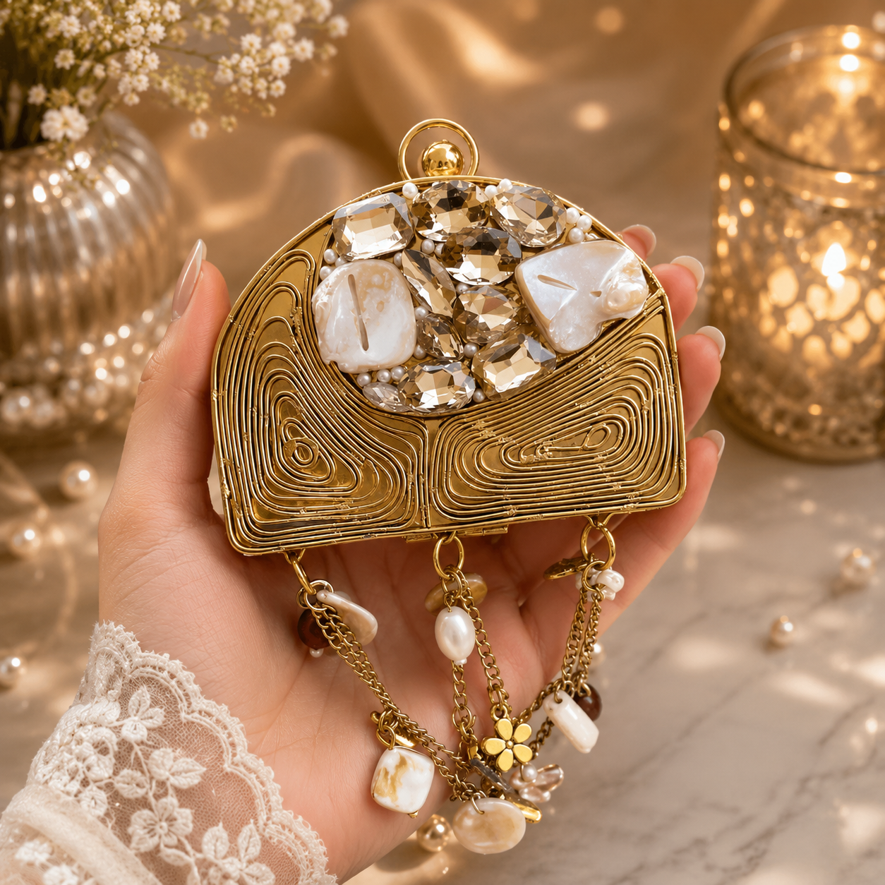 Sheeva Celeste Luxe Mini Coin Bag