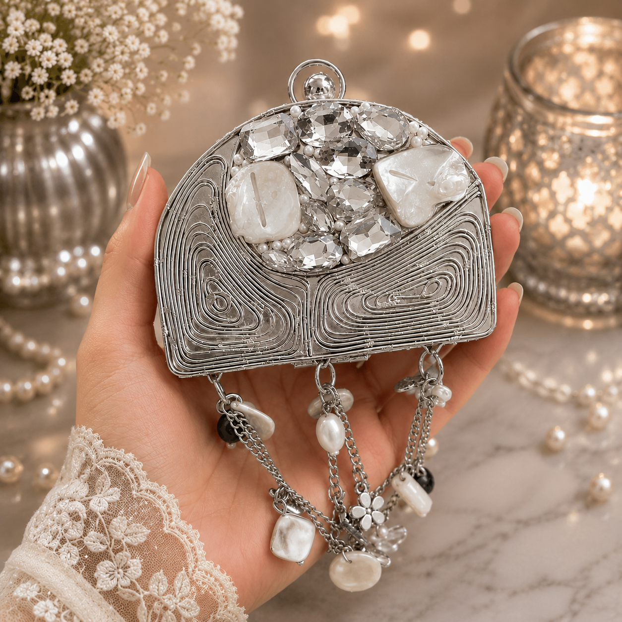 Sheeva Celeste Luxe Mini Coin Bag