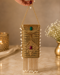 Sheeva Oxidised Luxe Mobile Pouch