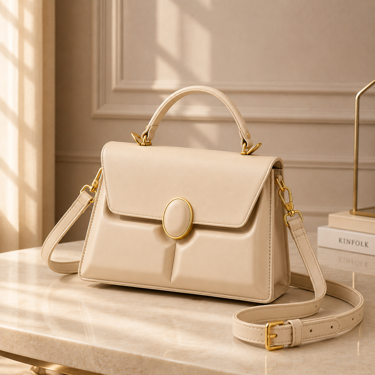 Sheeva Top Handle Satchel Bag