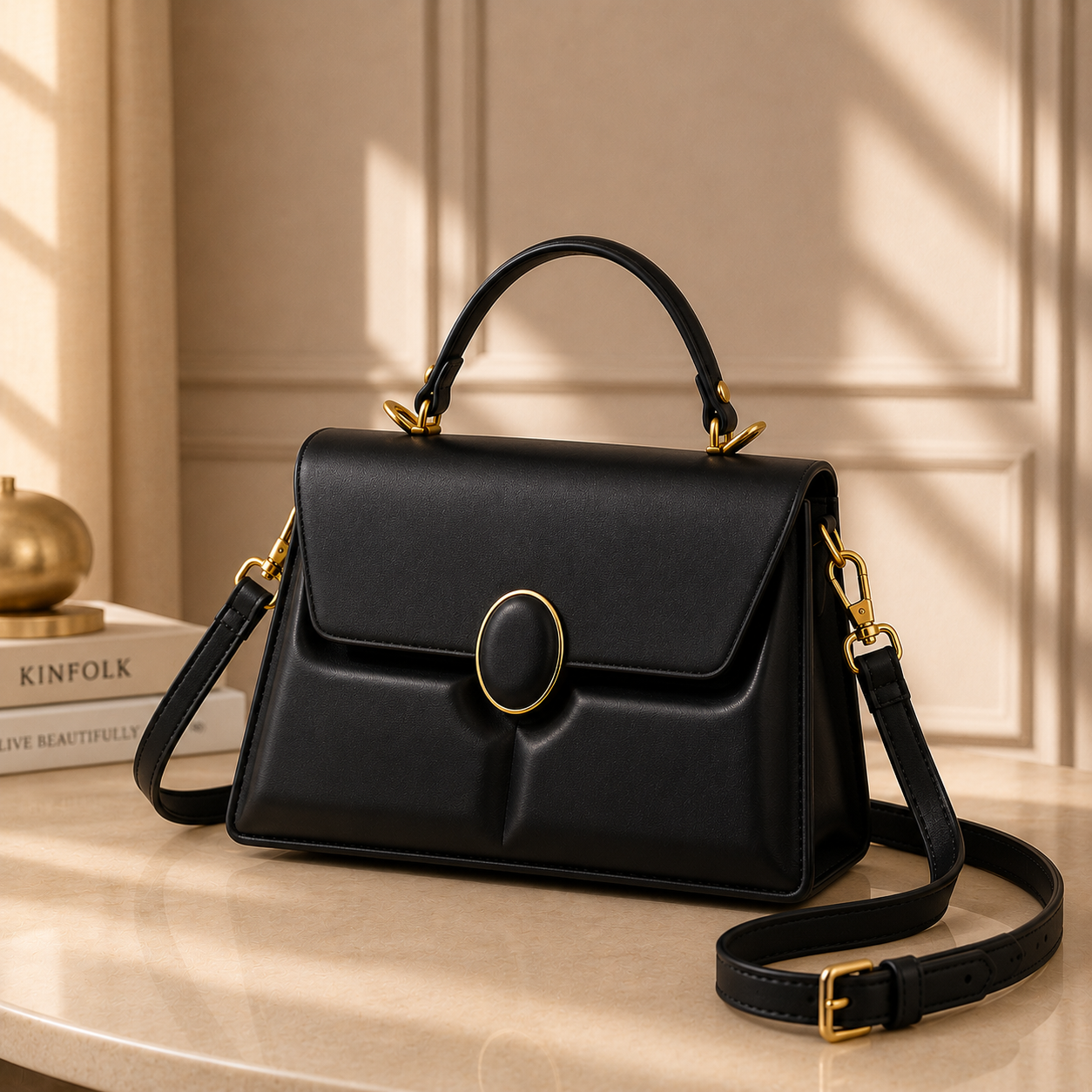 Sheeva Top Handle Satchel Bag