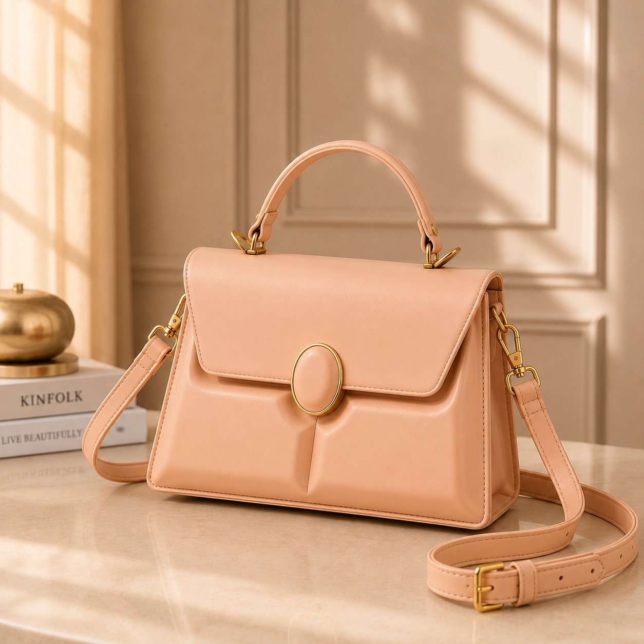 Sheeva Top Handle Satchel Bag
