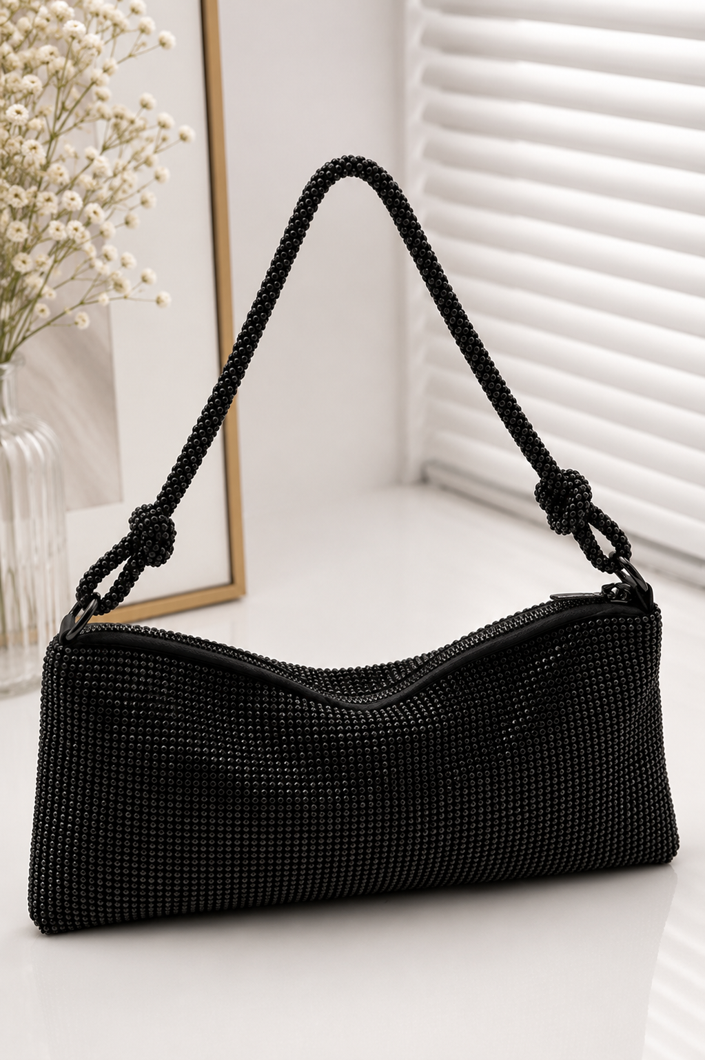 Sheeva Elegant Rhinestone Bag