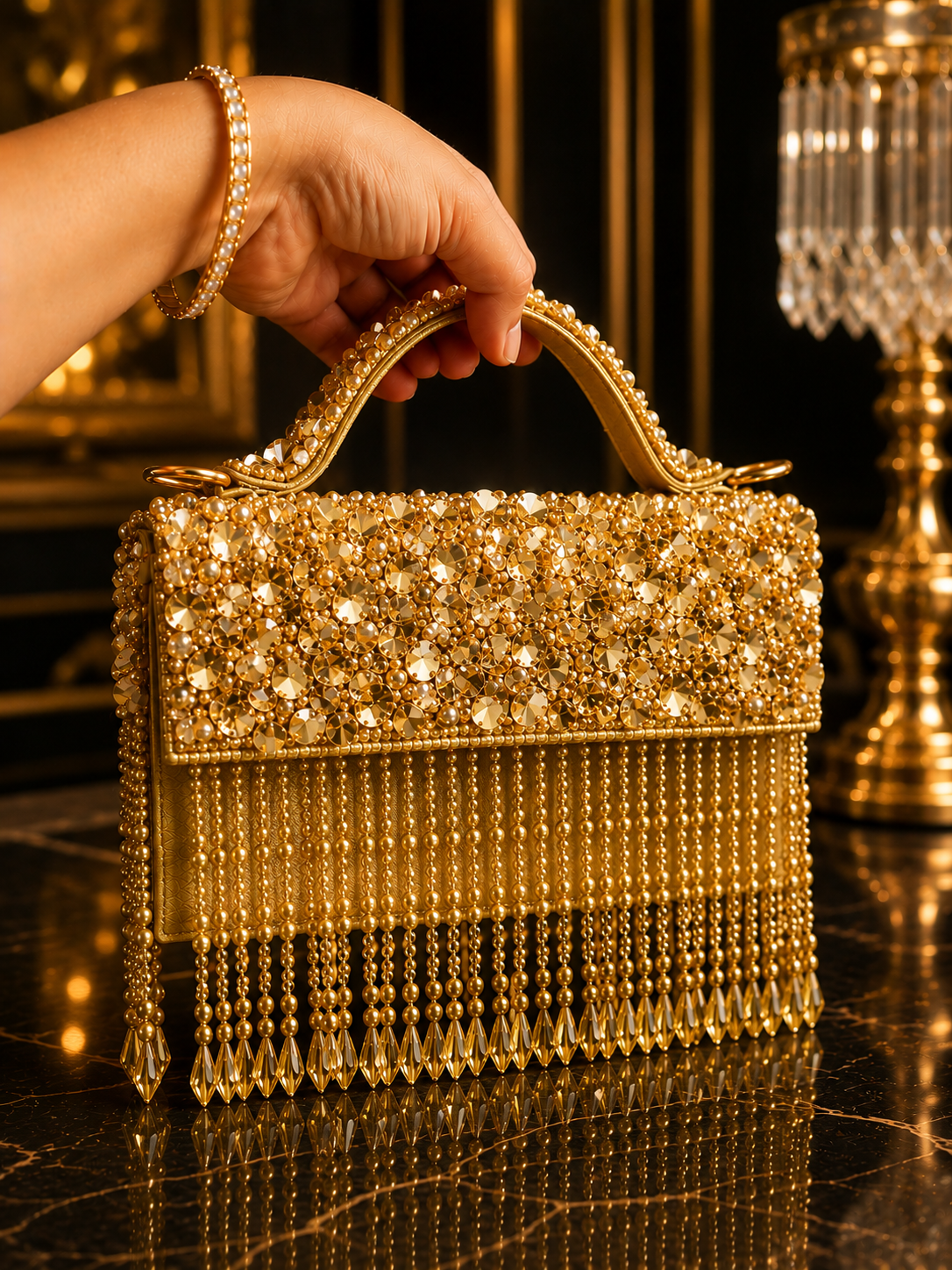 Sheeva Luxury Party & Wedding Clutch