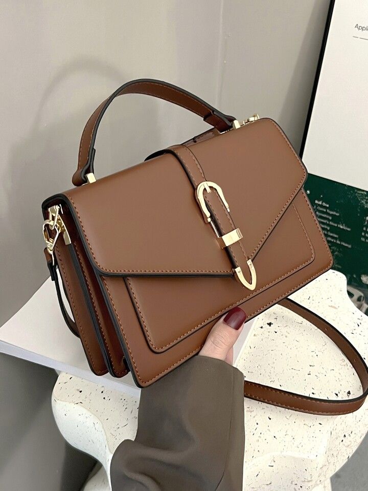 Sheeva Minimalist Envelope Flap Shoulder Bag
