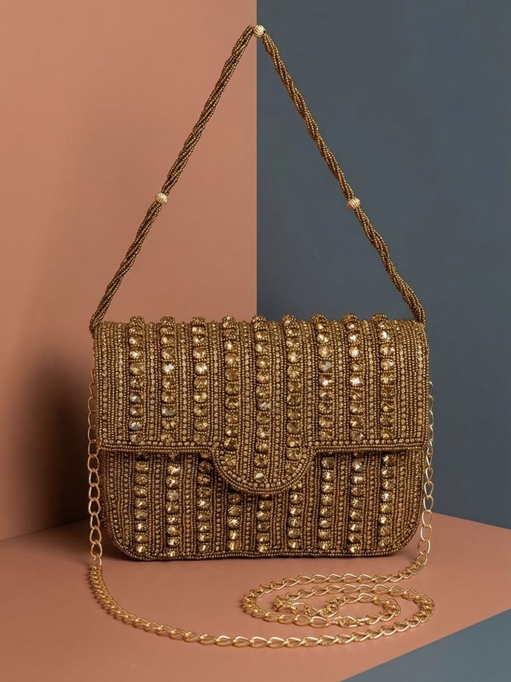 Sheeva Beaded Embellished Sling Bag