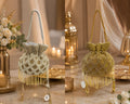 Sheeva Luxury Pearl Beaded Potli Handbag | Bridal & Wedding Party Bag