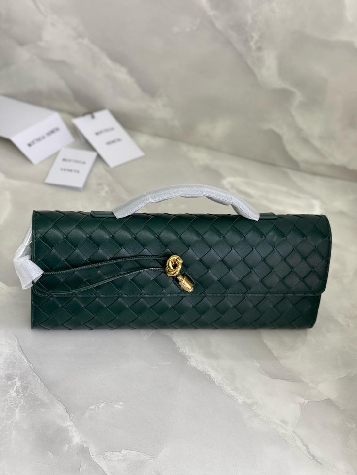 Sheeva Hand-Woven Envelope Evening Clutch Bag